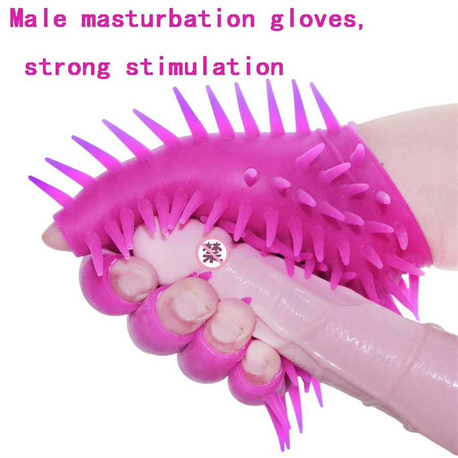 BDSM-Gants de masturbation sexy pour hommes, fétiche 7.0, outils de flirt, accessoires de massage du pénis vaginal, jeu pour adultes, sex-shop, jouet sexuel