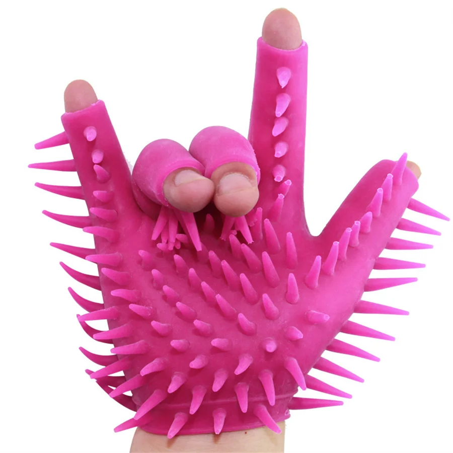 BDSM-Gants de masturbation sexy pour hommes, fétiche 7.0, outils de flirt, accessoires de massage du pénis vaginal, jeu pour adultes, sex-shop, jouet sexuel