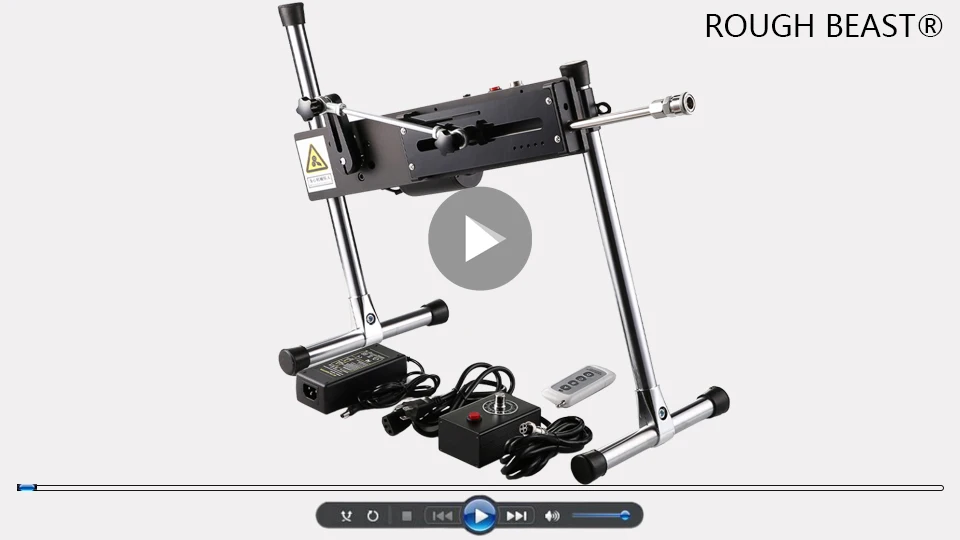 ROUGH BEAST-Machine Sexuelle Silays euse pour Adulte, Pistolet de Pompage, Télécommande, Love Machine avec Gode pour Homme et Femme