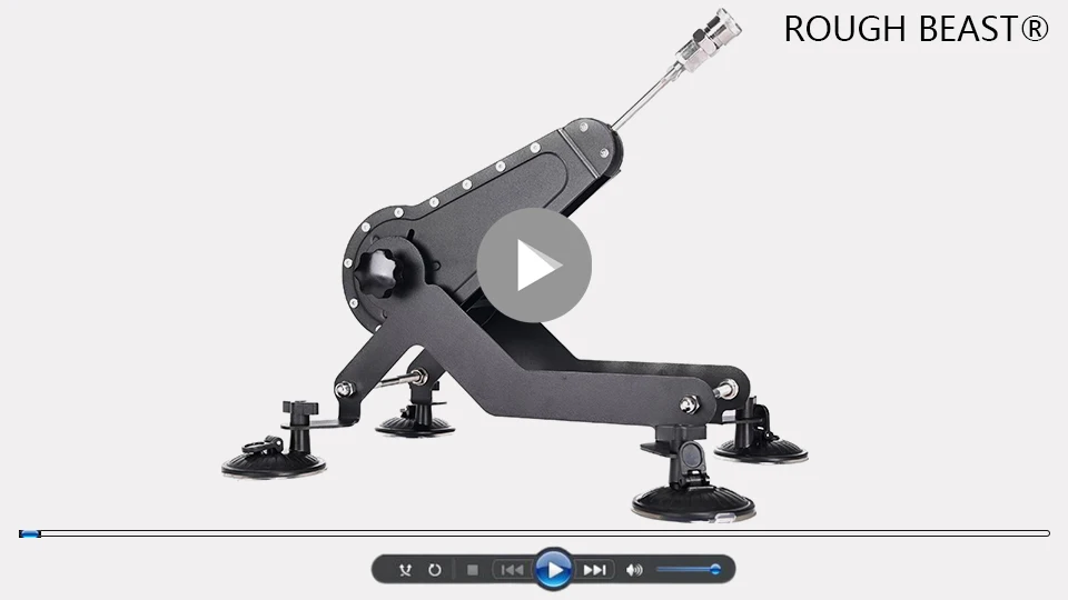ROUGH BEAST-Machine Sexuelle Silays euse pour Adulte, Pistolet de Pompage, Télécommande, Love Machine avec Gode pour Homme et Femme