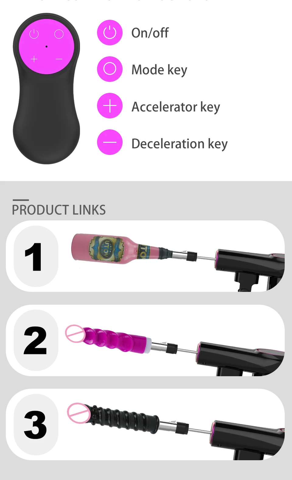 VAZEEK-Machine de masturbation automatique sans fil pour femmes et hommes, jouets sexuels télécommandés, connecteur 3XLR, nouveau