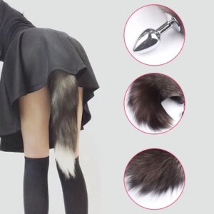 Plug anal queue de renard sexy pour femmes, plug anal en métal, jouets sexuels cosplay, jeux sexuels pour couples, gode flirtant, produits pour adultes de 18 ans et plus