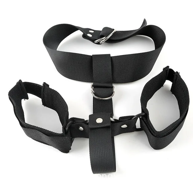 Poignets sexy pour rincer les poignets, jambes ouvertes, jouets à main pour couples, adultes SM Bondage, menottes de retenue sexuelle, outils de chasse, pas de vibromasseurs