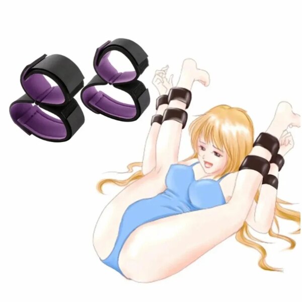 Poignets sexy pour rincer les poignets, jambes ouvertes, jouets à main pour couples, adultes SM Bondage, menottes de retenue sexuelle, outils de chasse, pas de vibromasseurs