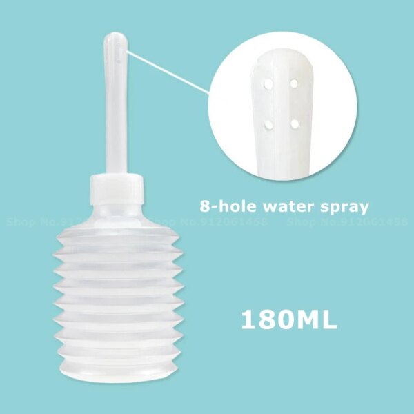 Nettoyeur de lavement 180ML, jouets Sexy pour hommes, fille complète, Plug Anal, outils Sexy, jouets adultes, jouets sexuels pour femmes – Image 5
