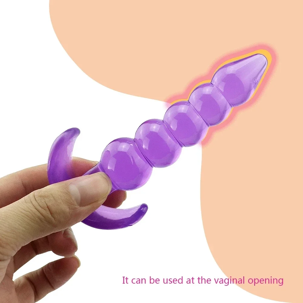 Bouchons anaux en silicone souple pour hommes et femmes, gode, perles anales, massage de la prostate, bouchon sexy unisexe, jouet sexuel pour adultes, jeux