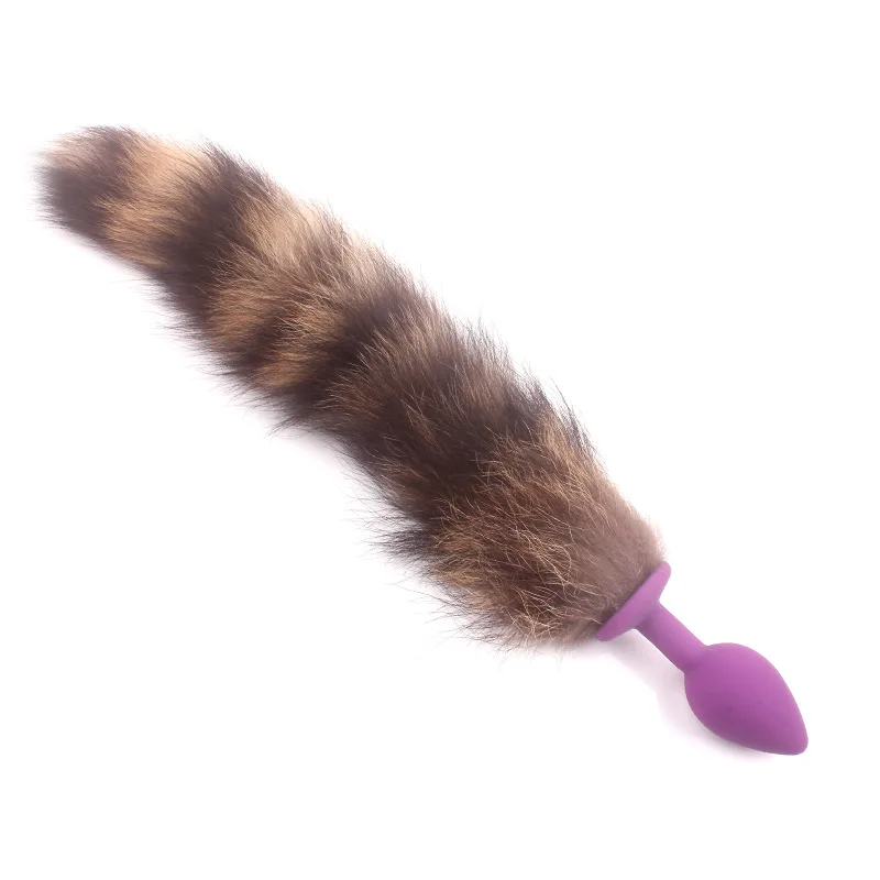 Plug anal queue de renard en gel de pton pour femmes et hommes, jouet anal, plug anal, jouets sexuels, accessoires pour adultes, 7,0