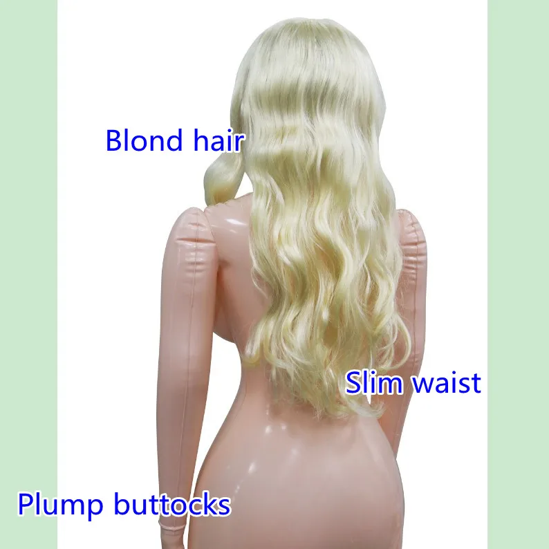 VaHppy – poupée sexuelle gonflable pour hommes, jouets sexuels pour Masturbation orale/anale/vaginale, cuir verni Style européen, vrais cheveux, grande poitrine