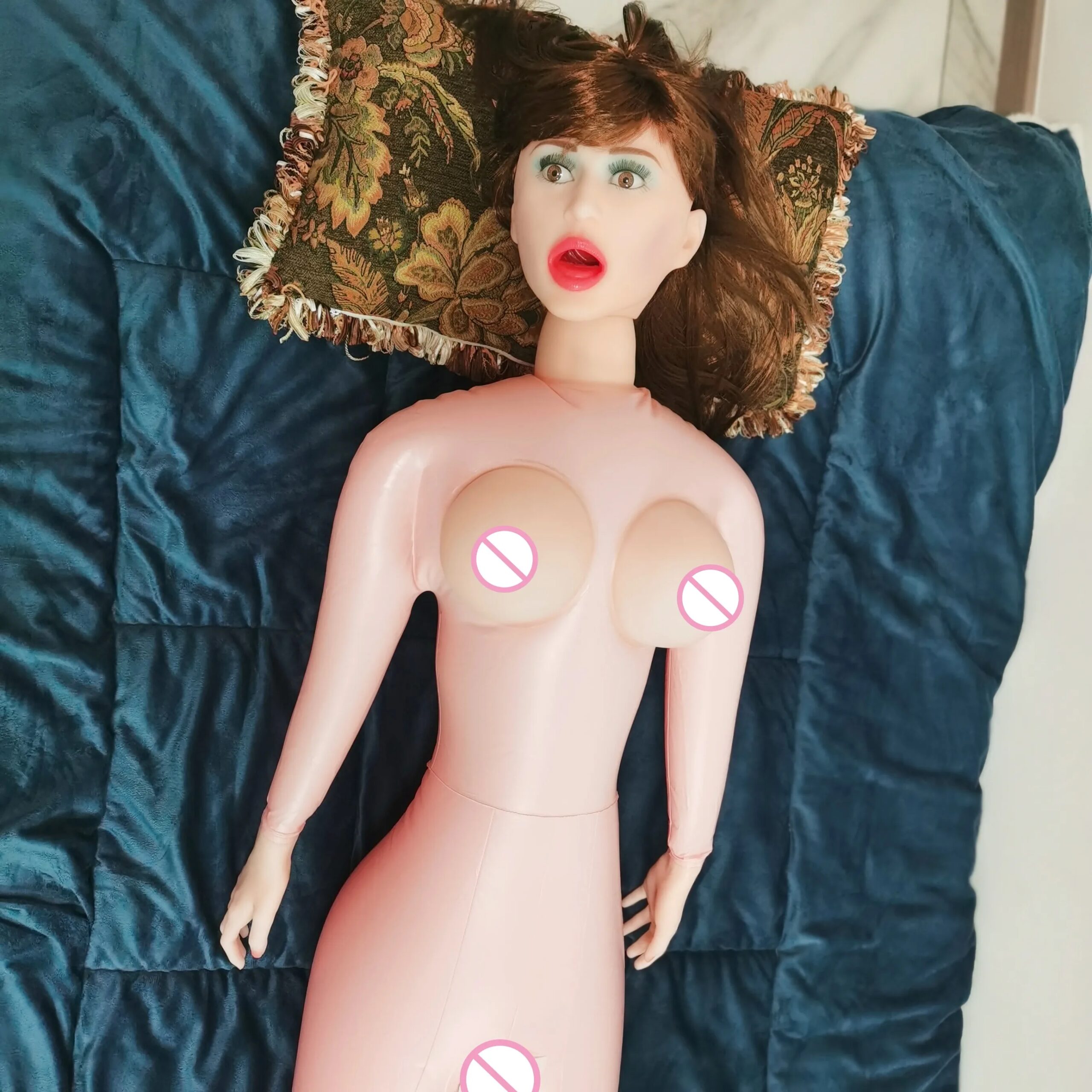 Nokia-Poupées Sexuelles Gonflables Hppy, Jouets pour Hommes, Gestion Réelle, Sexe Oral, Anal, Vaginal, Yeux Bl192., Cheveux Bruns, Mains, Pieds, Délicat