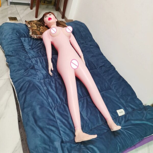 Nokia-Poupées Sexuelles Gonflables Hppy, Jouets pour Hommes, Gestion Réelle, Sexe Oral, Anal, Vaginal, Yeux Bl192., Cheveux Bruns, Mains, Pieds, Délicat – Image 2