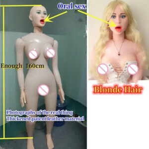 Nokia Hppy-Poupée Gonflable 3 en 1 avec Gros Seins, Poupée Sexuelle Épaissie, Extra Haute, Oral et Anal, Petite Amie Homme, Mastyellar ator, M4 Complet