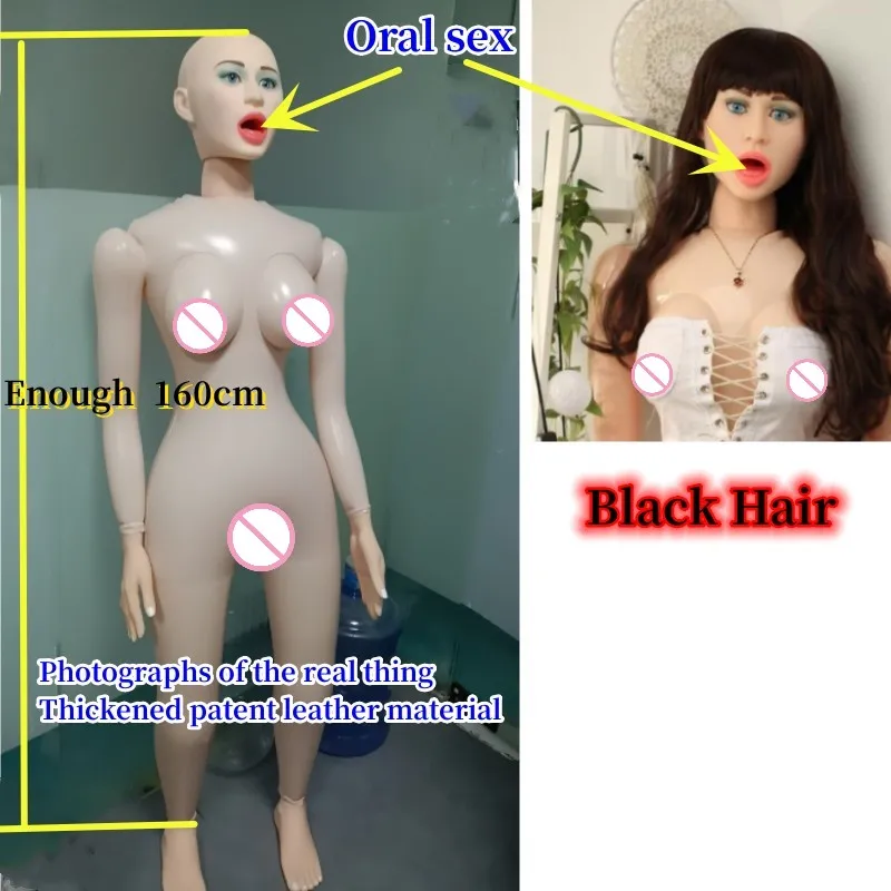 Nokia Hppy-Poupée Gonflable 3 en 1 avec Gros Seins, Poupée Sexuelle Épaissie, Extra Haute, Oral et Anal, Petite Amie Homme, Mastyellar ator, M4 Complet