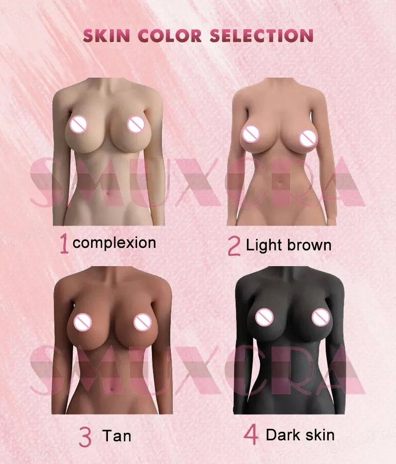 SMUXCRA-Poupée Sexuelle Gonflable à 3 Voies, Version de Simulation Complète Avancée, miles du Corps, Sexy, Cheveux Automatiques