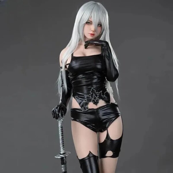 SMUXCRA-Poupée Sexuelle Gonflable à 3 Voies, Version de Simulation Complète Avancée, miles du Corps, Sexy, Cheveux Automatiques – Image 5