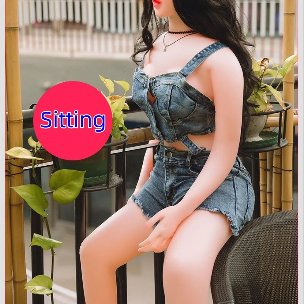 Nokia-Poupée Sexuelle Gonflable Hppy, Yeux Bl192., Grande Bouche Assis, Sexe Vaginal, Anal, Oral, Blond, Noir, 165cm, Mastjaune, Fille pour Homme, 18