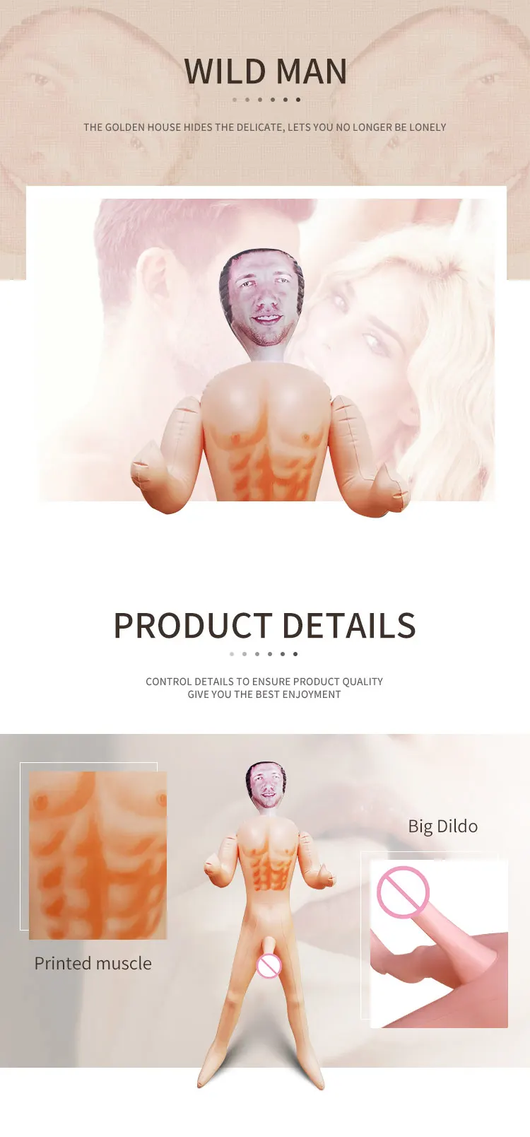 Beurre Sexuel Gonflable avec Gode pour Femme, Mastjaune, Amour, Oral, Fellation, Garçon, Ami, Mari, Cadeau Amusant, Jouets Sexuels pour Gay