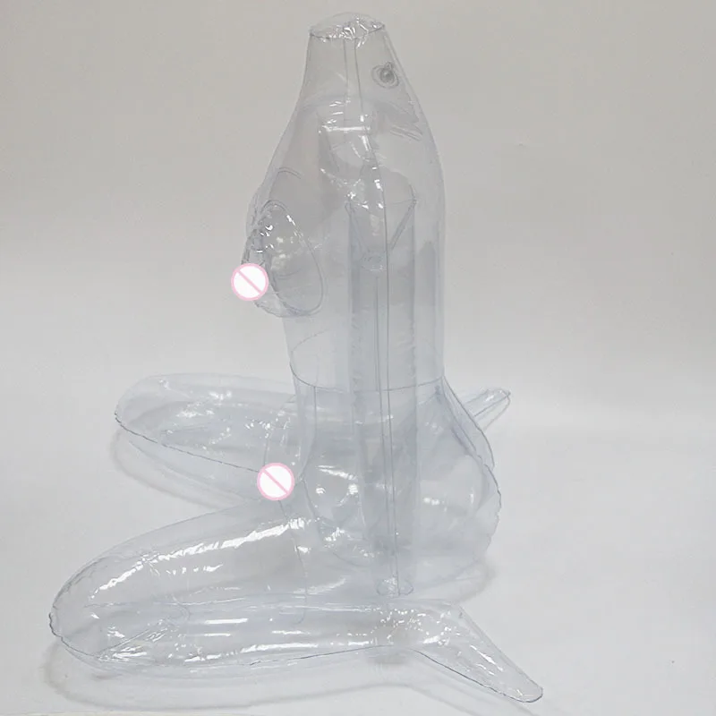 Porte-canon gonflable en cuir pour hommes, transparent, M jambes, beurre peint, adulte, érotique, masturbateur masculin