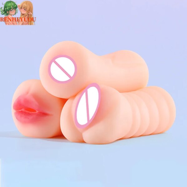 Poupée Sexuelle en Silicone pour Homme, Jouet Sexuel, Anus Chronologique Réaliste, Sexe Oral, Anime Japonais, Vrai Amour pour Adulte – Image 5