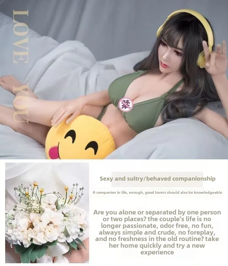 Poupée gonflable en silicone haut de gamme pour hommes, corps épais, multifonctionnel, dialogue intelligent, personne réelle avancée, 1 pièce