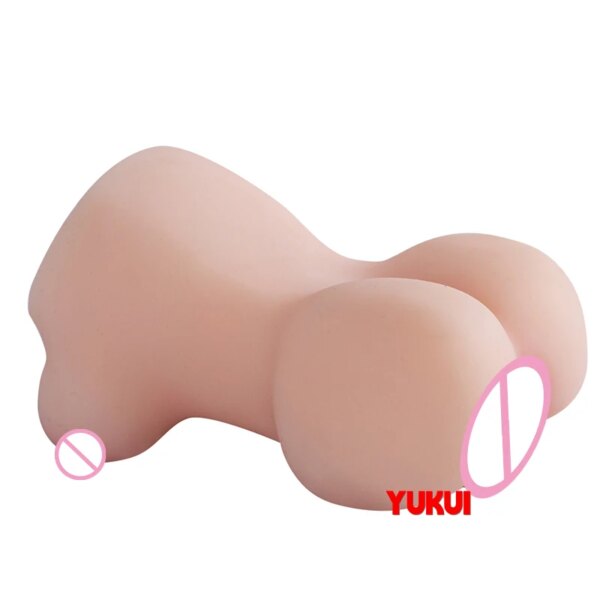 Beurre Sexuel en Silicone Réaliste pour Homme Adulte, Taille Réelle, Gros Seins Sexy Japonais, 18 + – Image 2