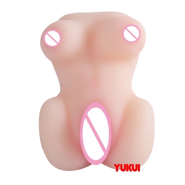 Beurre Sexuel en Silicone Réaliste pour Homme Adulte, Taille Réelle, Gros Seins Sexy Japonais, 18 +