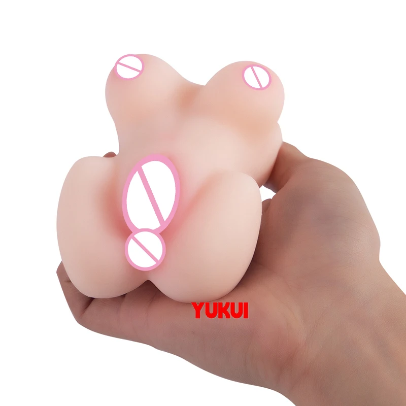 Beurre Sexuel en Silicone Réaliste pour Homme Adulte, Taille Réelle, Gros Seins Sexy Japonais, 18 +