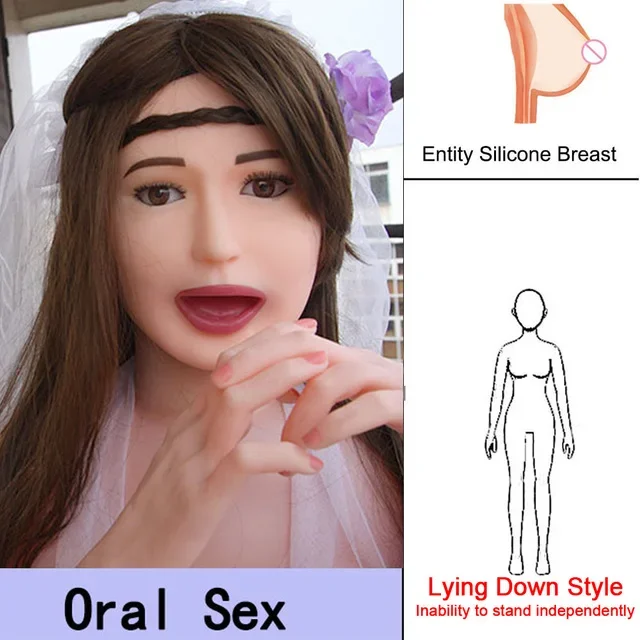 part silicone doll