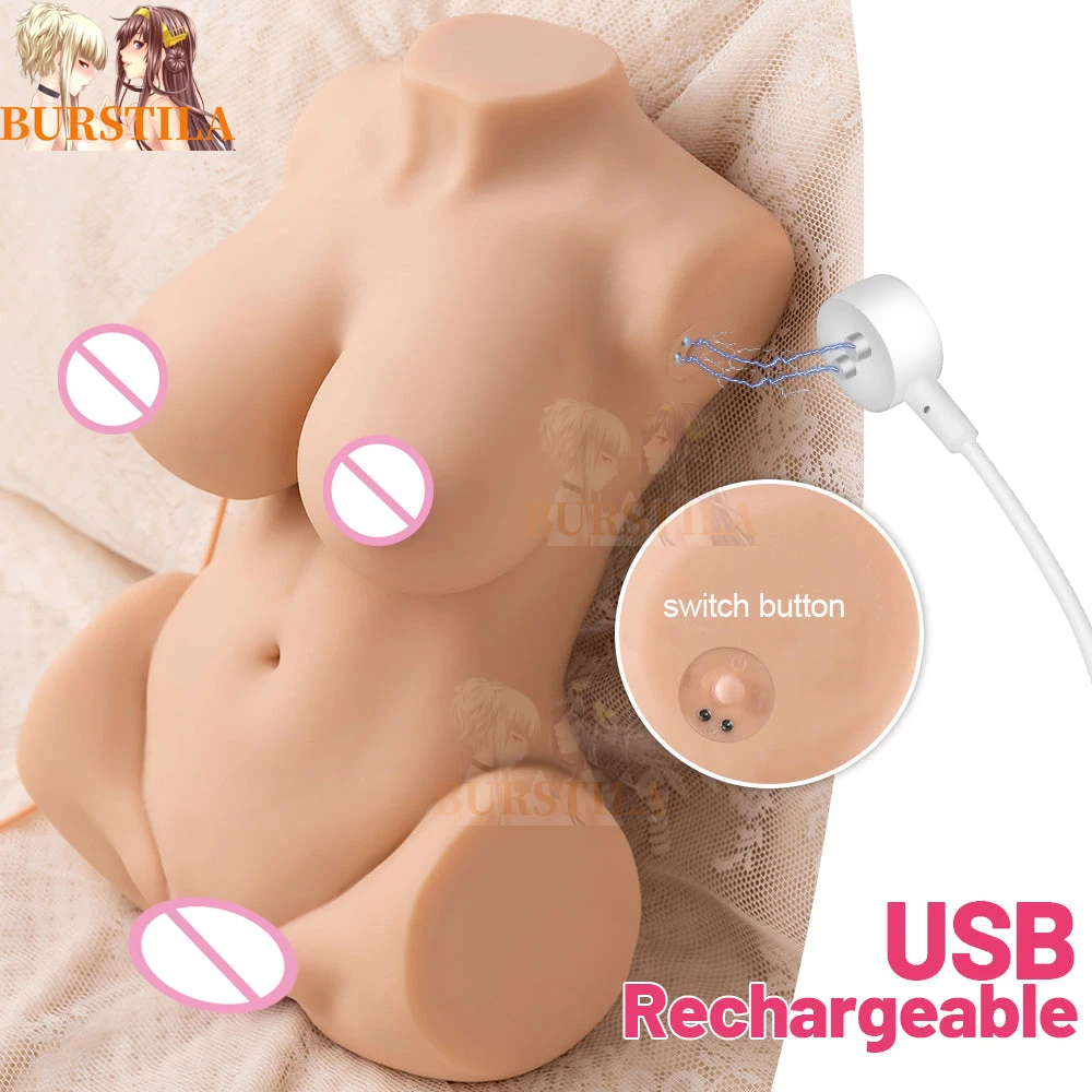 Beurre vibrant à aspiration automatique pour hommes et femmes, dispositif masculin, simulation de jaspik 3 en 1, torse féminin, amour, gros seins, XXXX, vraie poupée