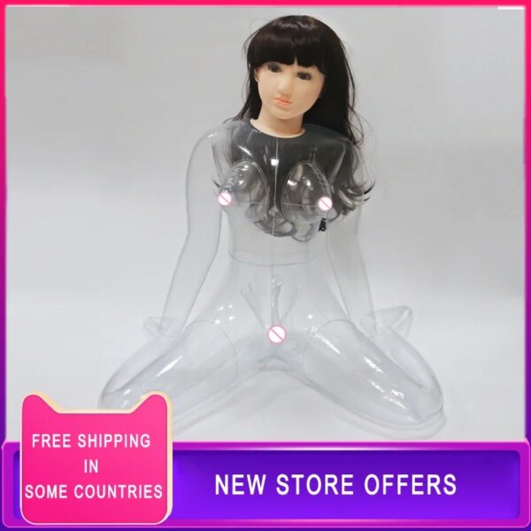 Beurre d'amour gonflable pour hommes, corps demi-solide, gros seins, jaune de masturbation masculine, jouets sexuels pour adultes, anal et Chev, qualité, nouveauté, 155cm – Image 6