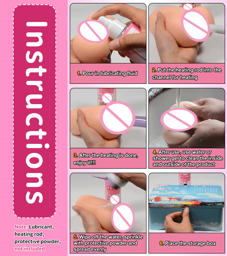 YUU-Mastyellar Butter Anal Sex Toy, Anus Artificiel, Fesses Masculines, Vraies Poupées, Onahole, Produit Adulte, 7.0