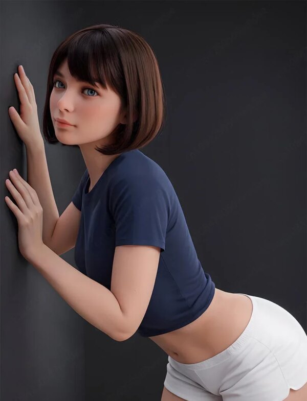Poupées japonaises Bambole en silicone, 3 trous, grande poitrine, taille réelle, sexe, beurre, corps, vagin, masturbation zones me Poupee – Image 3