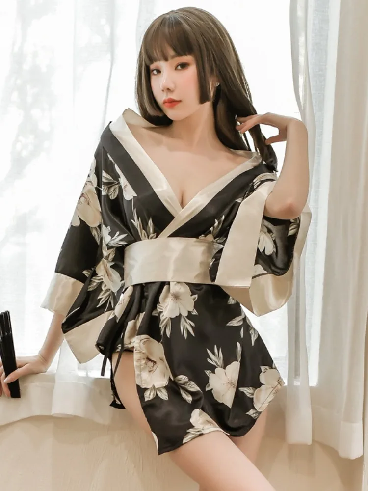 Costume de serveuse Lolita pour femme, robe de femme de chambre, tablier français, uniforme de nuisette chaude, lingerie sexy, costume de cosplay, 7 plis, jouer de même