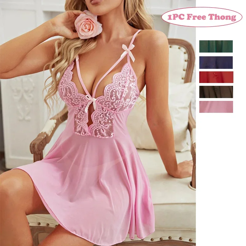 Ensemble de lingerie transparente pour femme, soutien-gorge à entrejambe ouvert, costume de batterie en V profond, sous-vêtements en tulle, 7.0
