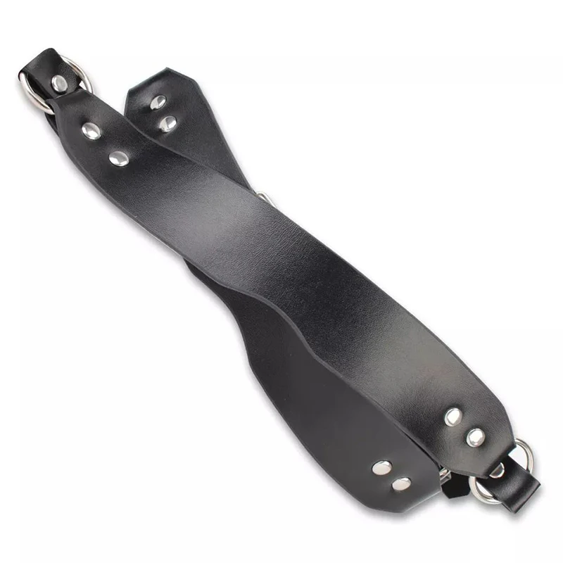 Jarretière érotique en cuir pour femmes, masque pour les yeux, bondage corporel, jouet adulte, lingerie sexy, vêtements sexuels, pyjama porno, nuisette, robe de même