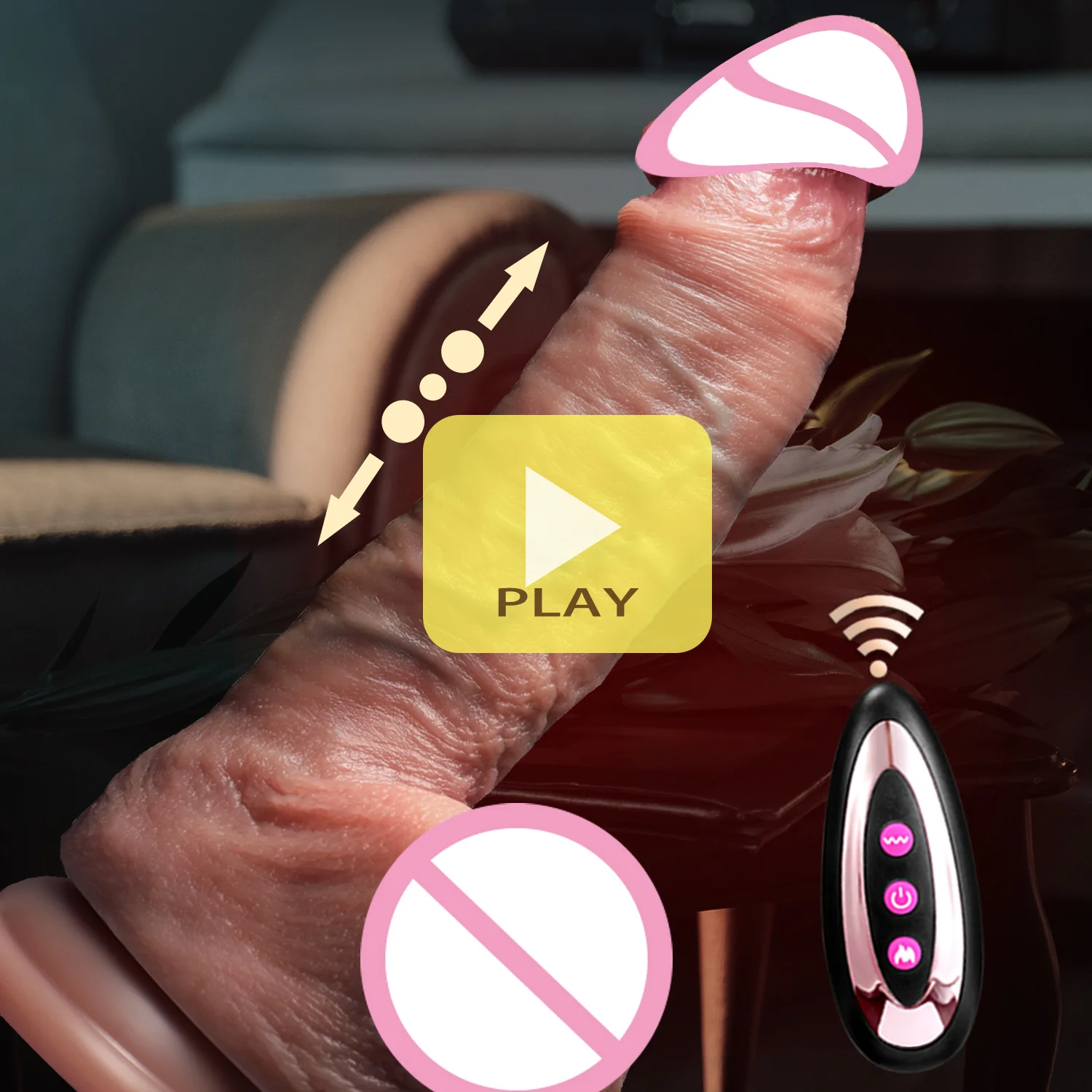 Pénis de vibration réaliste pour femmes, bite télescopique, double pénétration, orgasme rapide, jouets sexuels sexy pour adultes, grosse bite, prise anale