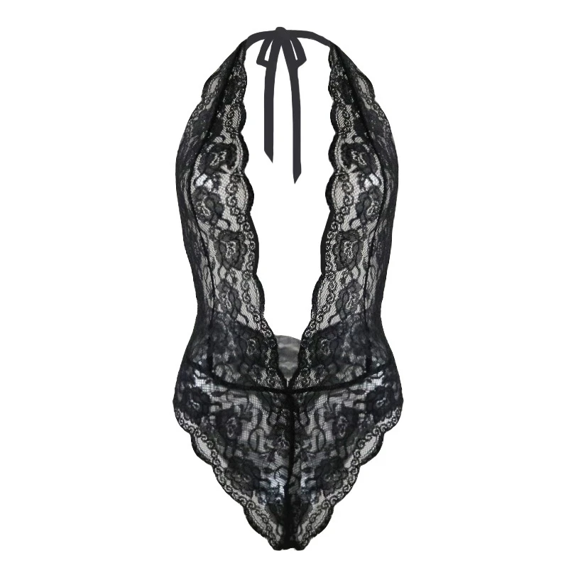 Sous-vêtements sexy en dentelle pour femmes, bande, pyjamas, sous-vêtements à col en V, nuisette sexy, lingerie chaude, olympiques, 7.0