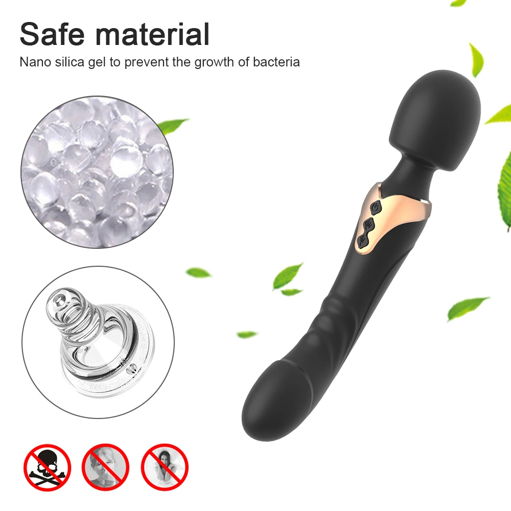 Godemiché vibrateur AV puissant pour femmes, baguette magique, 10 Modes, stimulateur de Clitoris, point G, masseur vaginal, jouets sexuels pour adultes