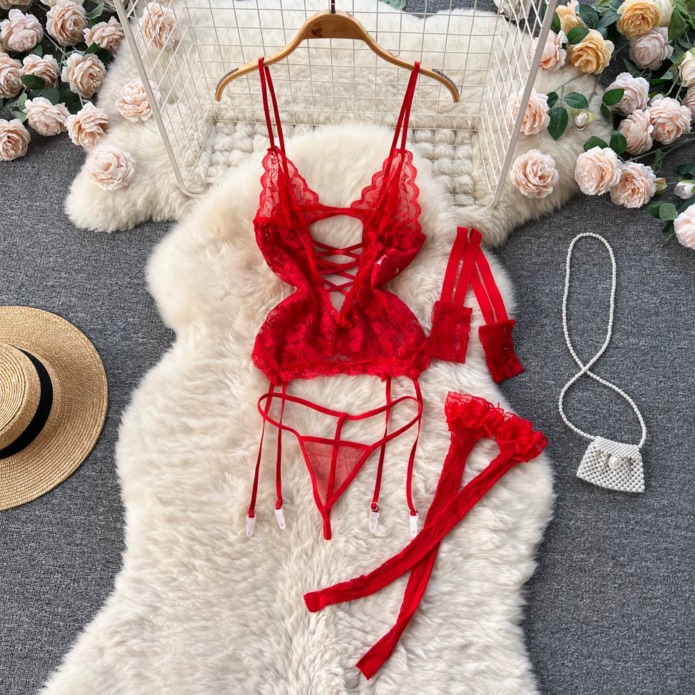 MiniInTheBox LGIO-Soutien-Gorge Transparent en Dentelle Florale pour Femme, Slip Trempé, Sous-Vêtements Moulants à la Mode, Ensemble de Bas Sexy, InDispensLingerie, 7.0, 3 Pièces MiniInTheBox LGIO-Soutien-Gorge Transparent en Dentelle Florale pour Femme, Slip Trempé, Sous-Vêtements Moulants à la Mode, Ensemble de Bas Sexy, InDispensLingerie, 7.0, 3 Pièces