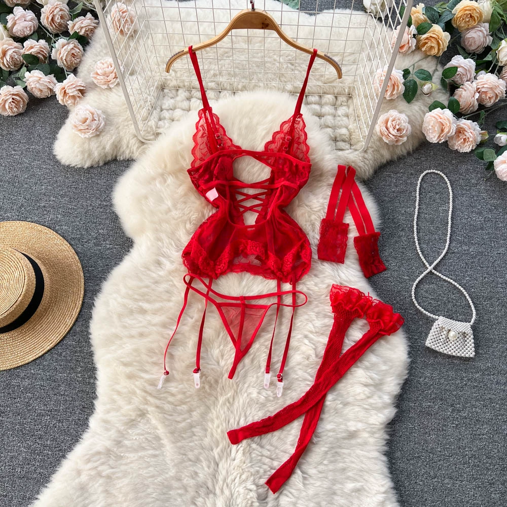 MiniInTheBox LGIO-Soutien-Gorge Transparent en Dentelle Florale pour Femme, Slip Trempé, Sous-Vêtements Moulants à la Mode, Ensemble de Bas Sexy, InDispensLingerie, 7.0, 3 Pièces MiniInTheBox LGIO-Soutien-Gorge Transparent en Dentelle Florale pour Femme, Slip Trempé, Sous-Vêtements Moulants à la Mode, Ensemble de Bas Sexy, InDispensLingerie, 7.0, 3 Pièces