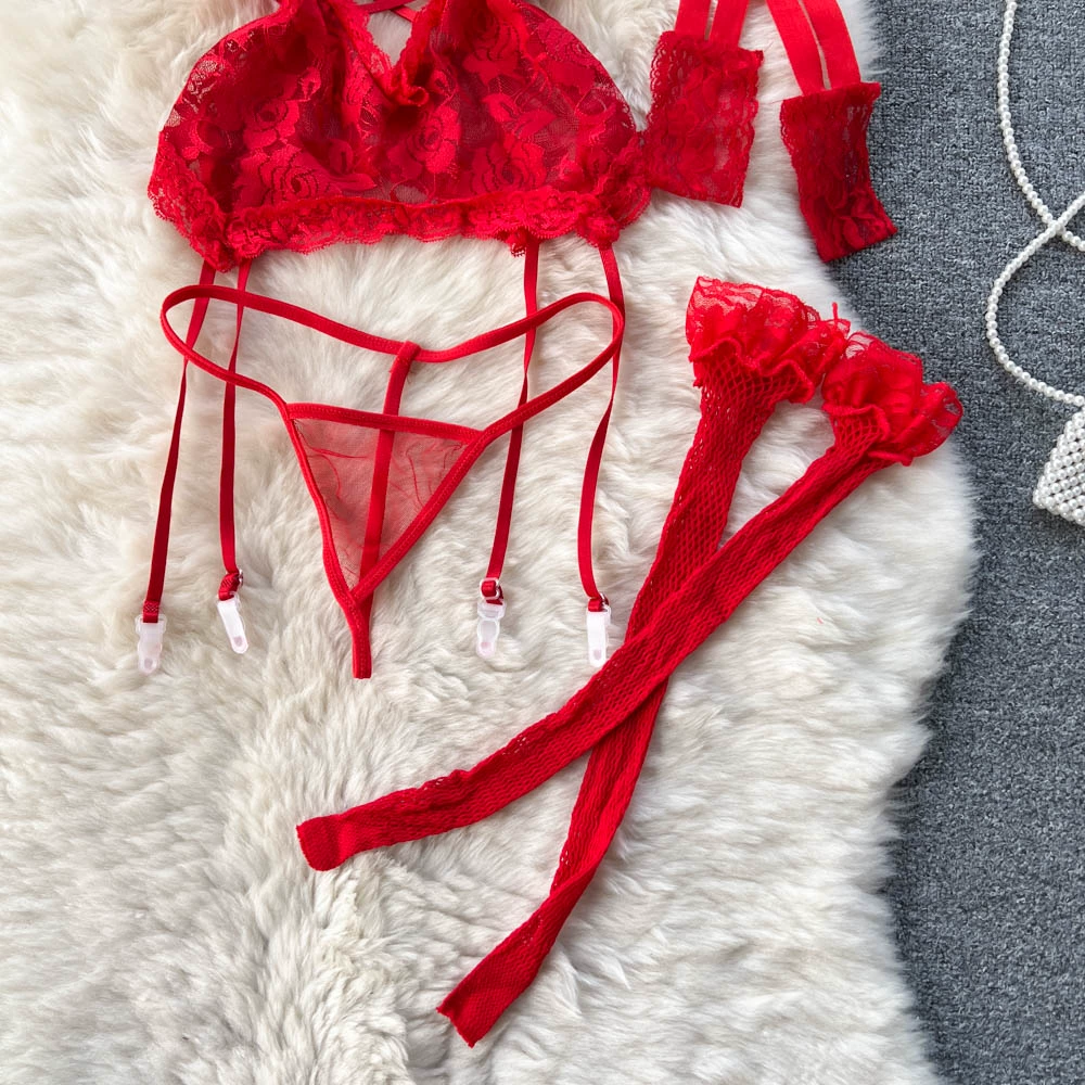 MiniInTheBox LGIO-Soutien-Gorge Transparent en Dentelle Florale pour Femme, Slip Trempé, Sous-Vêtements Moulants à la Mode, Ensemble de Bas Sexy, InDispensLingerie, 7.0, 3 Pièces MiniInTheBox LGIO-Soutien-Gorge Transparent en Dentelle Florale pour Femme, Slip Trempé, Sous-Vêtements Moulants à la Mode, Ensemble de Bas Sexy, InDispensLingerie, 7.0, 3 Pièces
