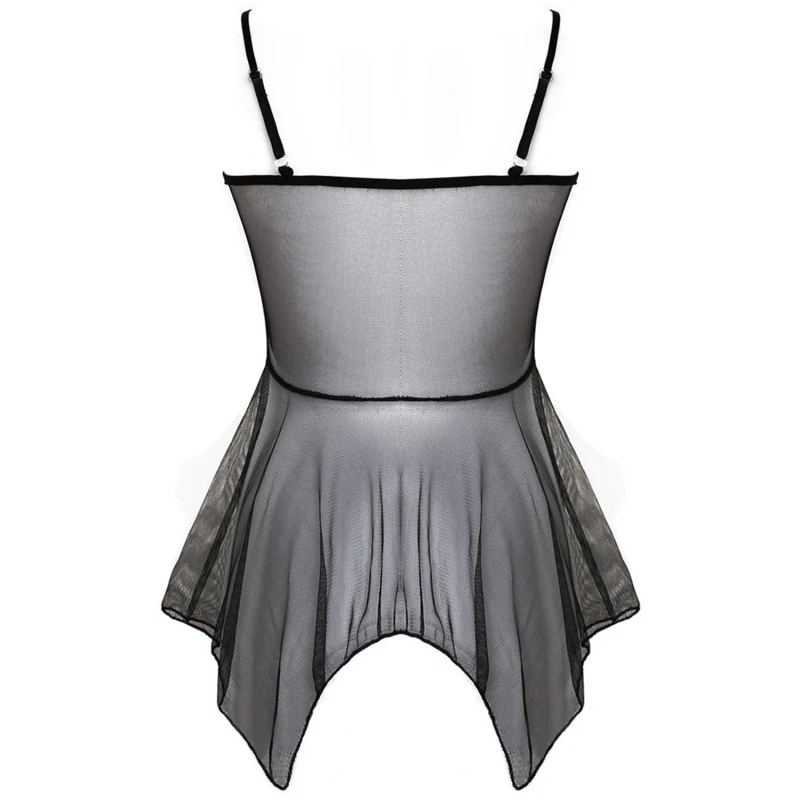 Vêtements de nuit sexy en dentelle pour femmes, soutien-gorge à entrejambe ouvert, costume de batterie de mariage, robe de nuisette, lingerie chaude, vêtements de sexe, 7.0