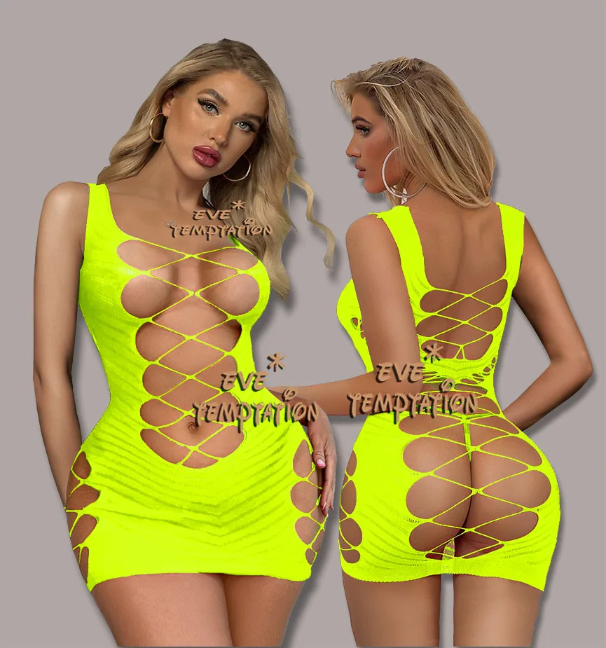 Nuisette transparente pour femmes, Lingerie Sexy, sous-vêtements, Chemises, bodys, grandes tailles