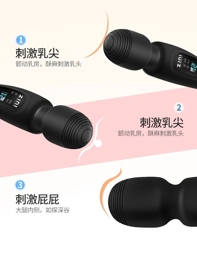 Vibromasseur clitoridien pour femme, jouet sexuel puissant, baguette magique AV, masseur, godemichet, point G, orgasme, masturbateur