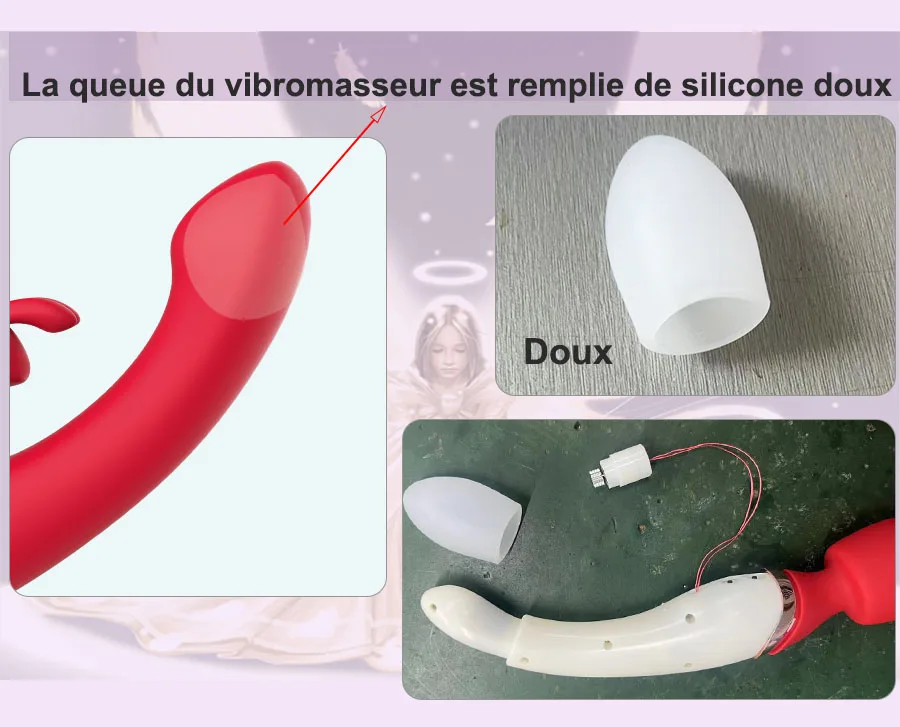 Vibromasseur gode pour femme, gros anciers AV, baguette magique, masseur de corps pour fille, jouets sexuels pour femme, produits sexuels féminins, anticlitoris