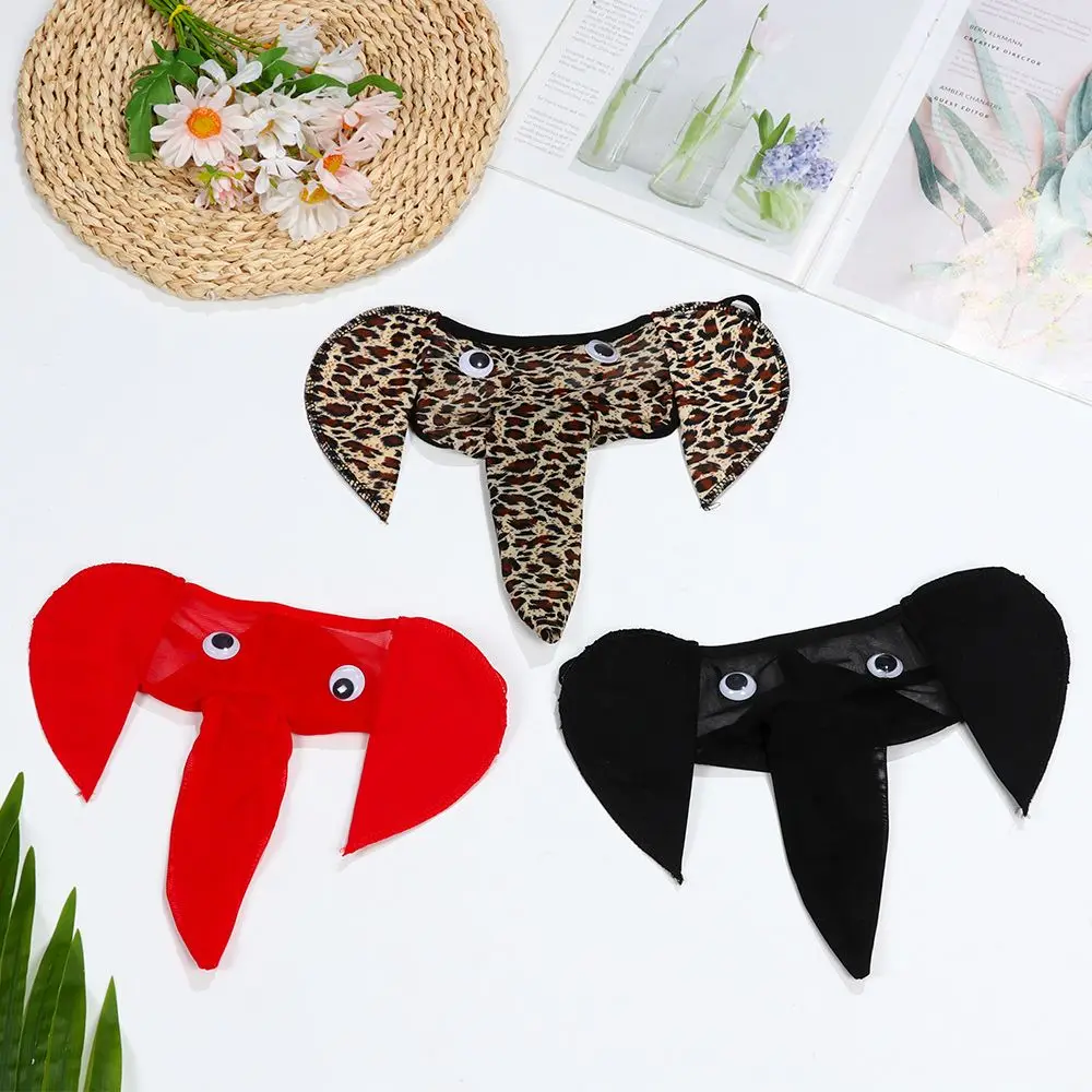 Lingerie en Forme d'Éléphant Sexy pour Homme, String en T, Poudres Bulgées, Accessoires de Sous-Vêtements, Haute Qualité, 1 Pièce