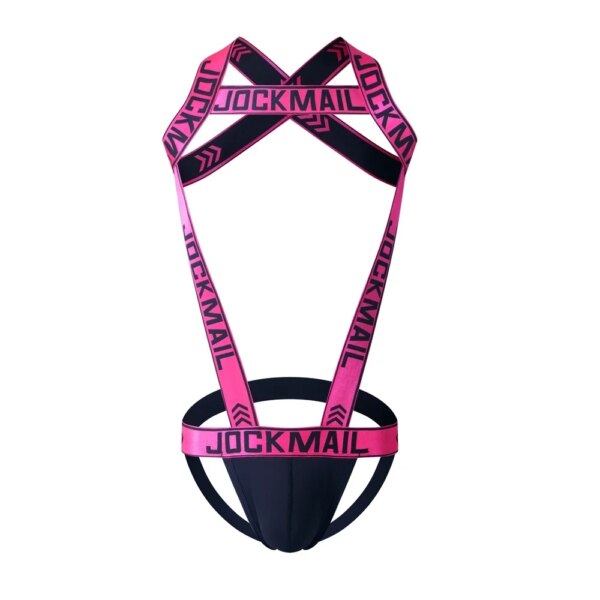 Ensemble de sous-vêtements sexy SFP pour hommes, tongs pour hommes gais, costume de batterie Jockstrap, lingerie sexy – Image 2
