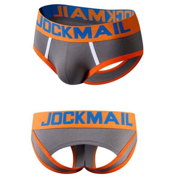 CKMACanon-Sous-vêtements sexy pour hommes, culotte sans fond, tanga, tanga, caleçon court, gay, ouvert à l'entrejambe – Image 6