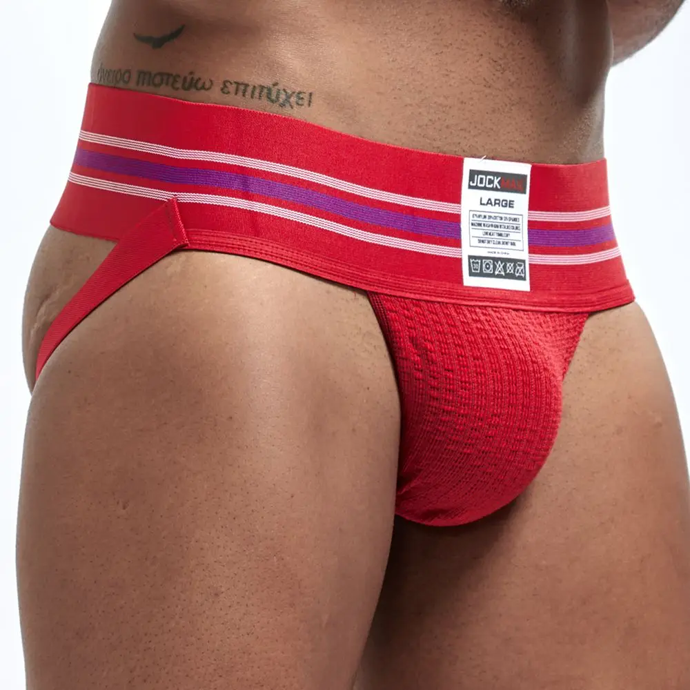 Sous-vêtements Sexy en coton pour hommes, Jockstrap arc-en-ciel, slips pour hommes g tring, Slip pour hommes Gay, sous-vêtements, string, pochette en maille Sous-vêtements Sexy en coton pour hommes, Jockstrap arc-en-ciel, slips pour hommes g tring, Slip pour hommes Gay, sous-vêtements, string, pochette en maille