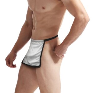 Slip en coton respirant pour homme, sous-vêtement sexy pour la famille