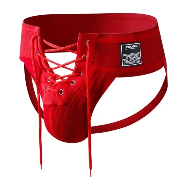 Sous-vêtements sexy pour hommes, slips Jockstrap, poudres frontales, ouvert, sangles de liaison TWindsor, culottes, tongs, caleçons Gay, zones de glissement, me Srting – Image 2
